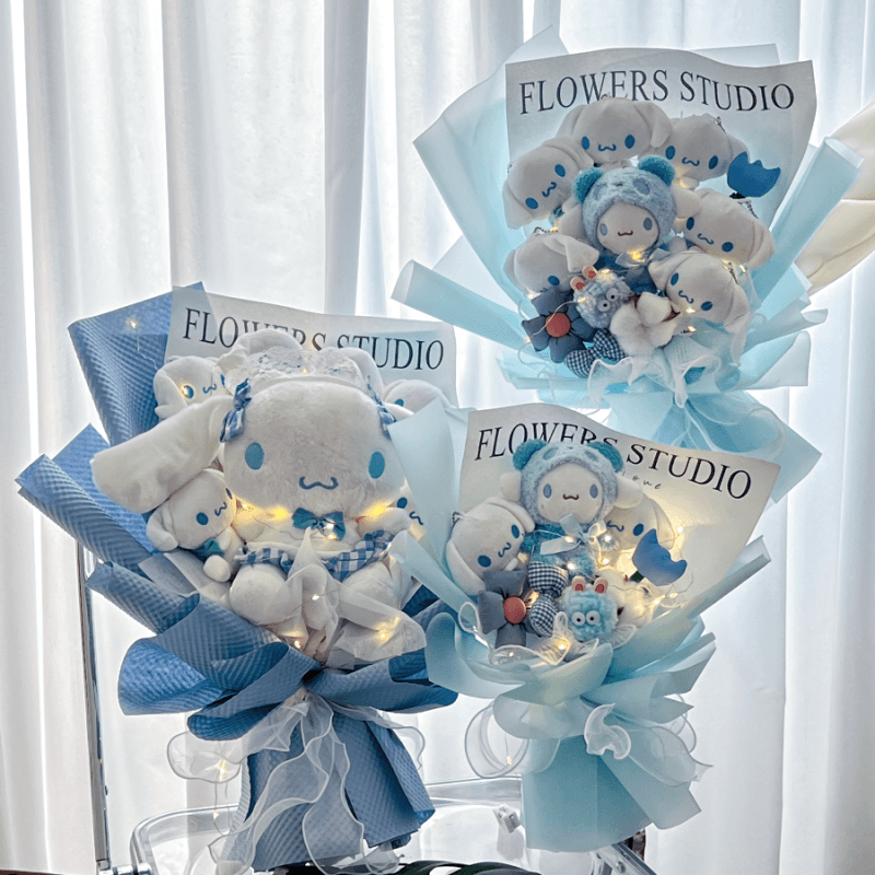 Valentine's Day Doll Bouquet