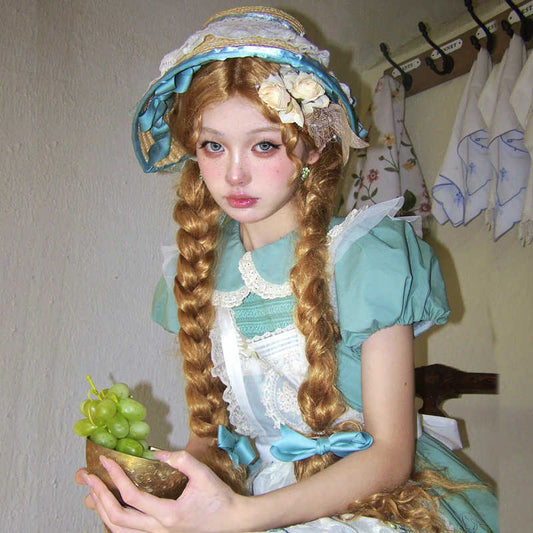 Extra Long Curly Red Elf Wig