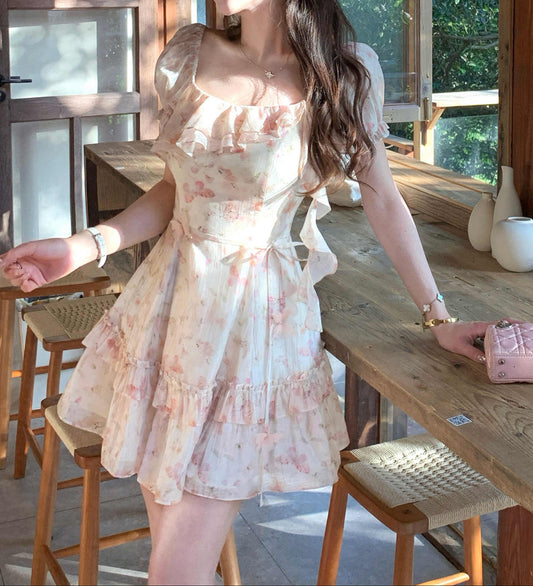 Fairy Butterfly Mini Dress