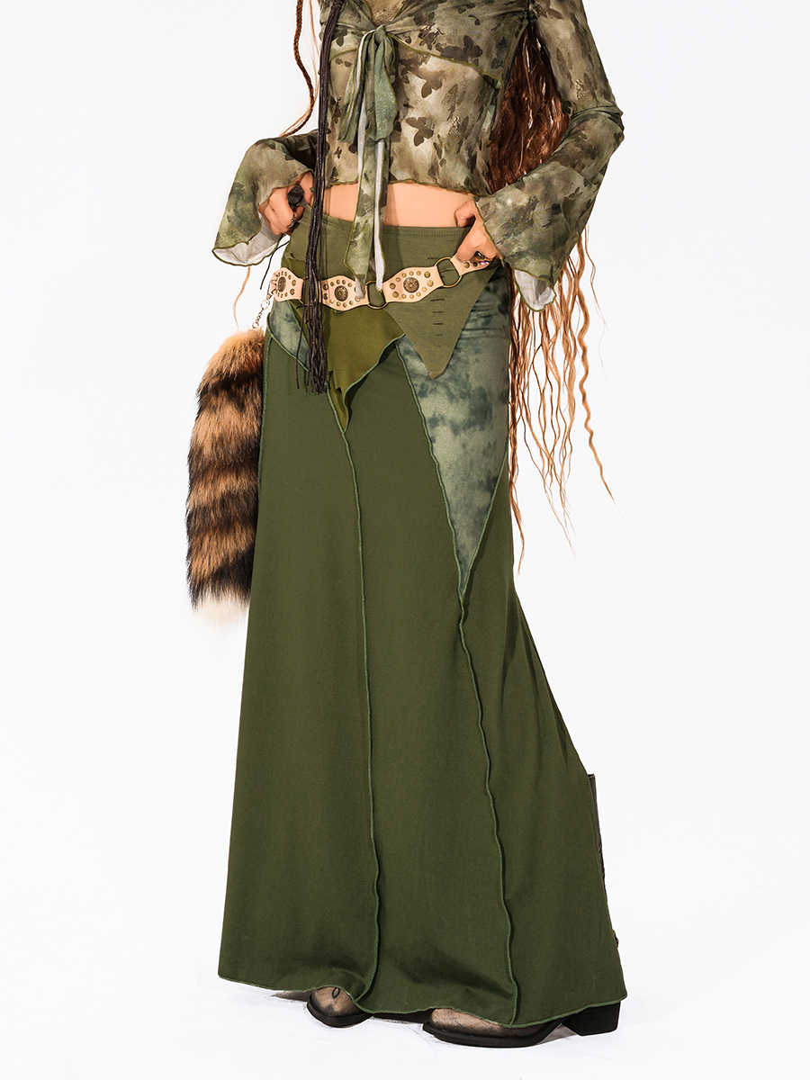 Fairy Grunge Half-length Irregular Skirt