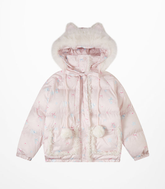 ins kawaii winter coat