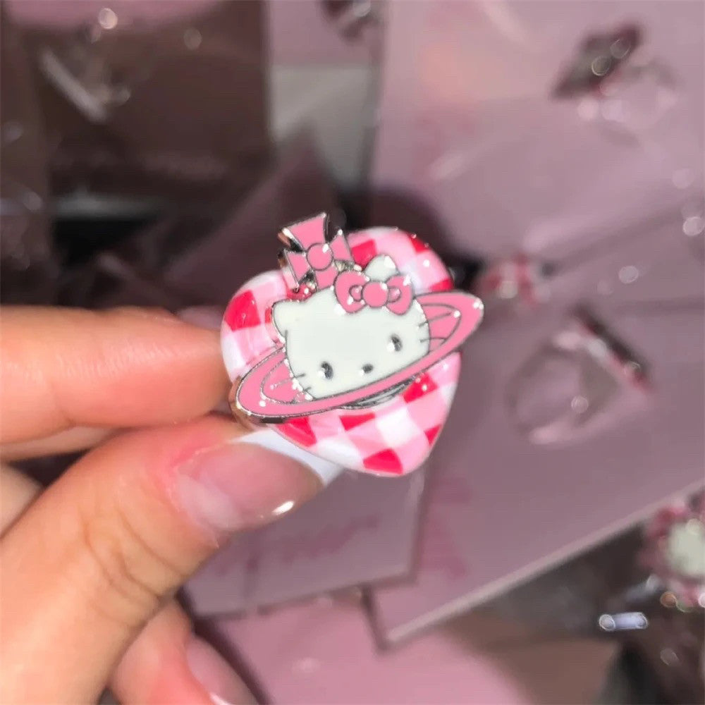y2k kitty kawaii rings