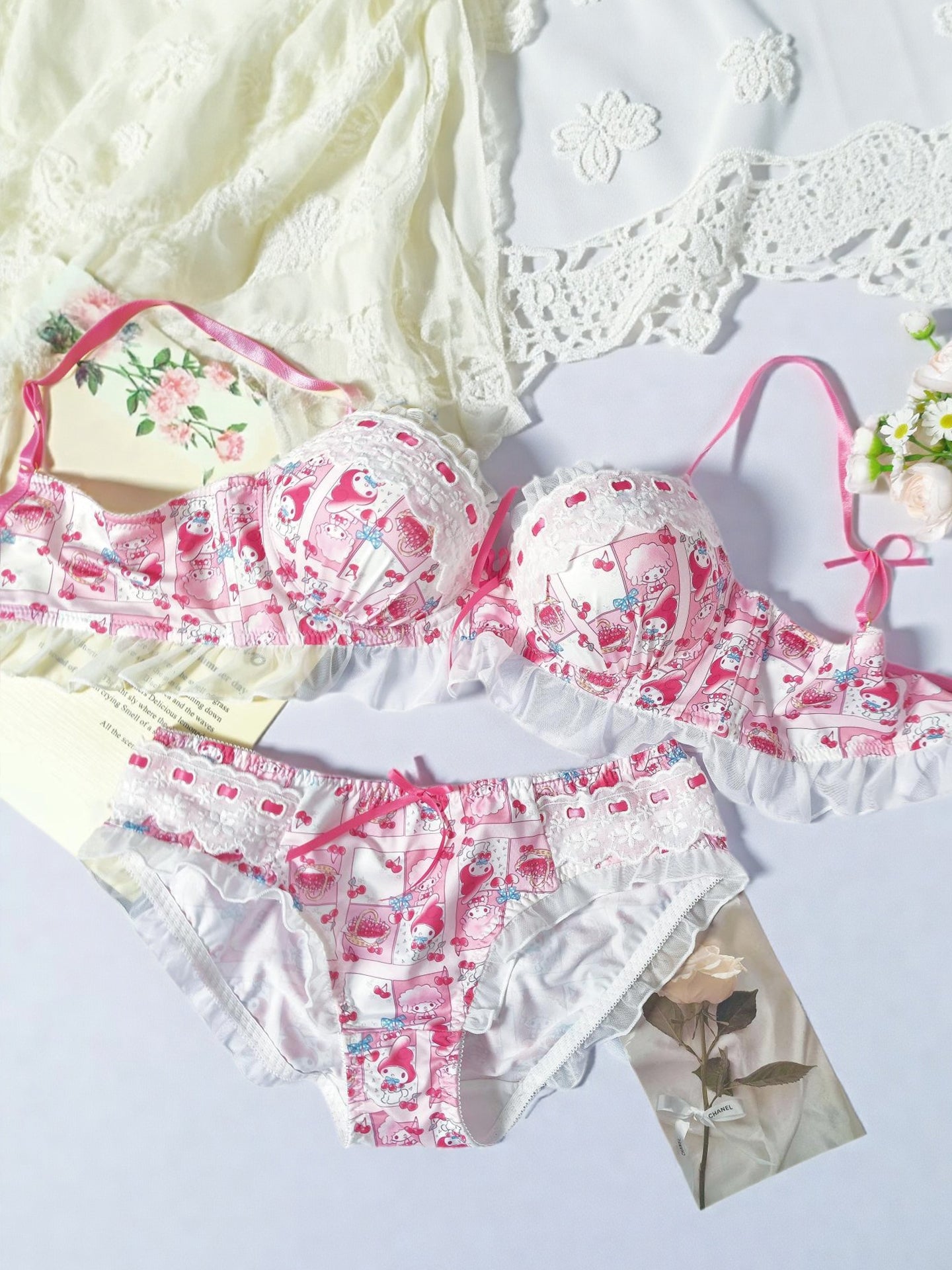pink melody kawaii lingerie