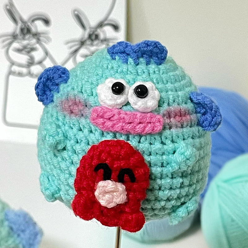 DIY cute mini wool hellokitty pendant