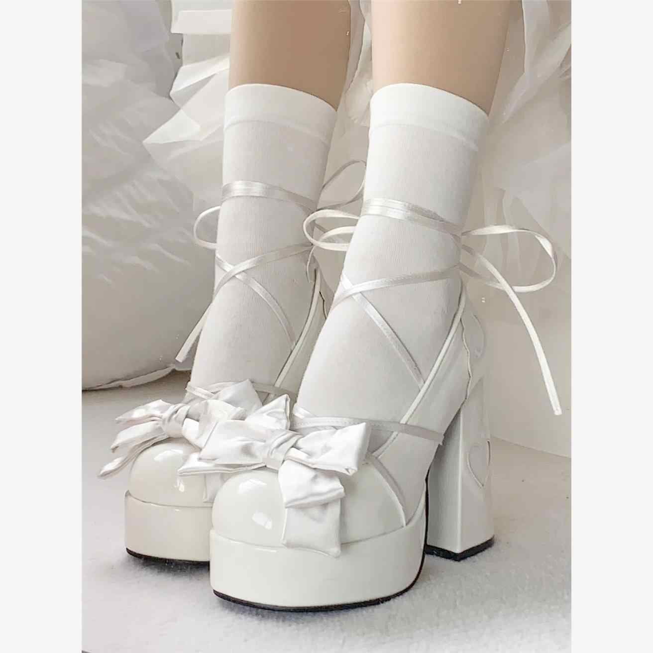 Princess Lolita Coquette Platform High Heels