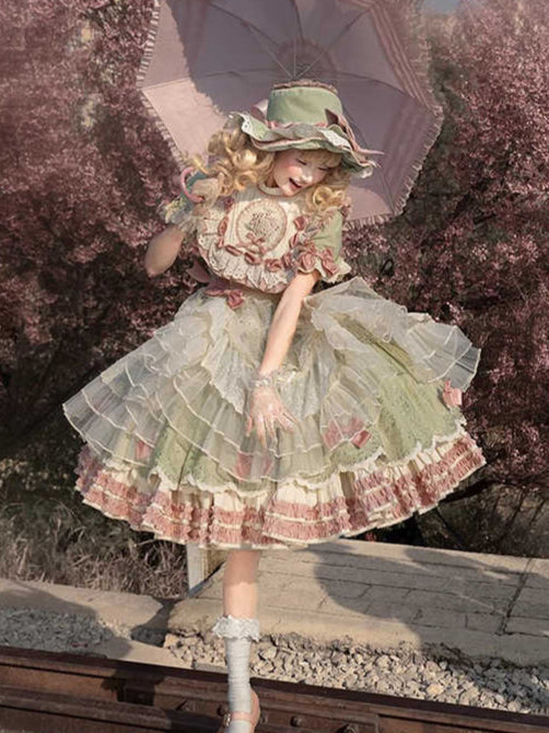 Pastoral Lolita Princess Dress