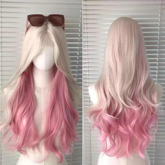 Platinum Gradient Pink Wig