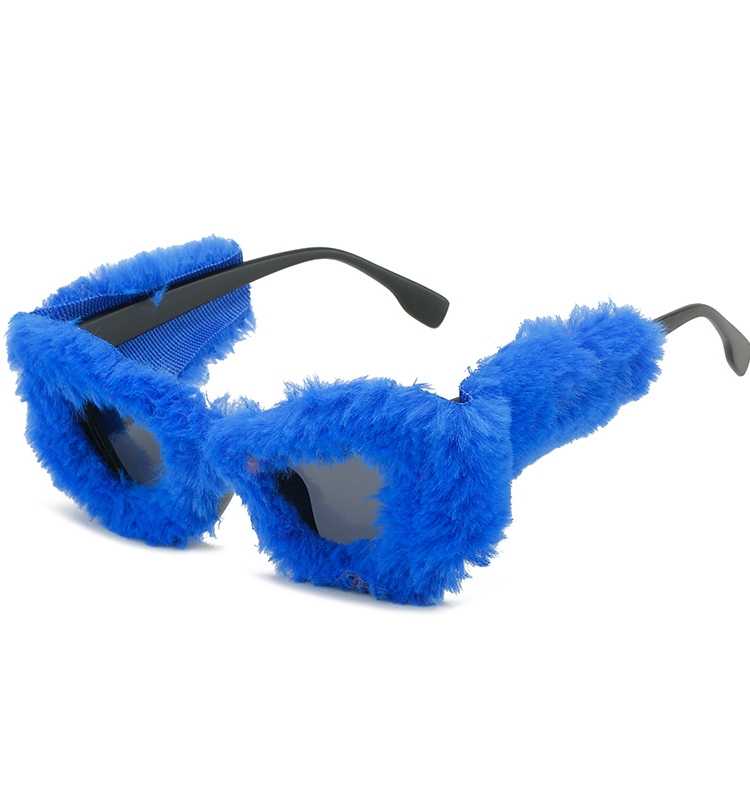 Y2K Plush Sunglasses