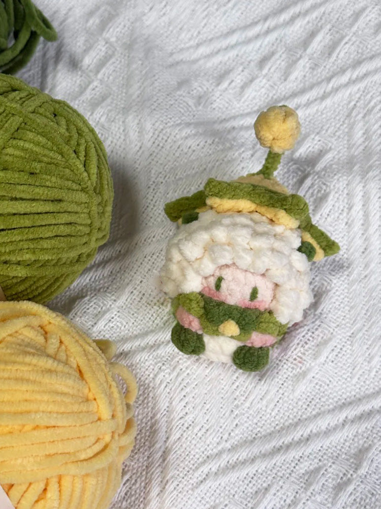 diy crochet Goat doll kit