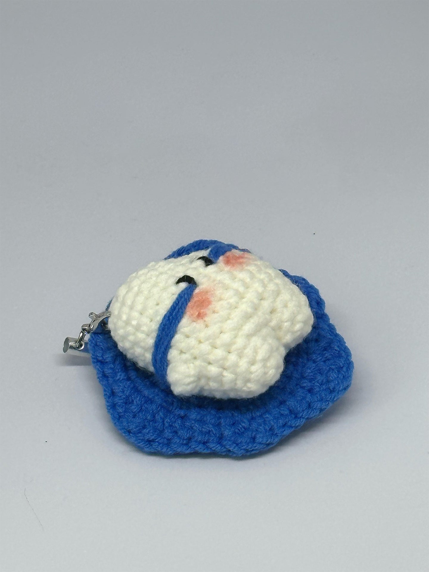 diy wool crying cloud kit bag pendant