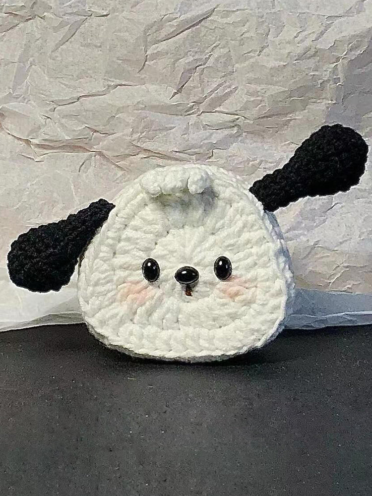 diy wool cat claw headphone bag