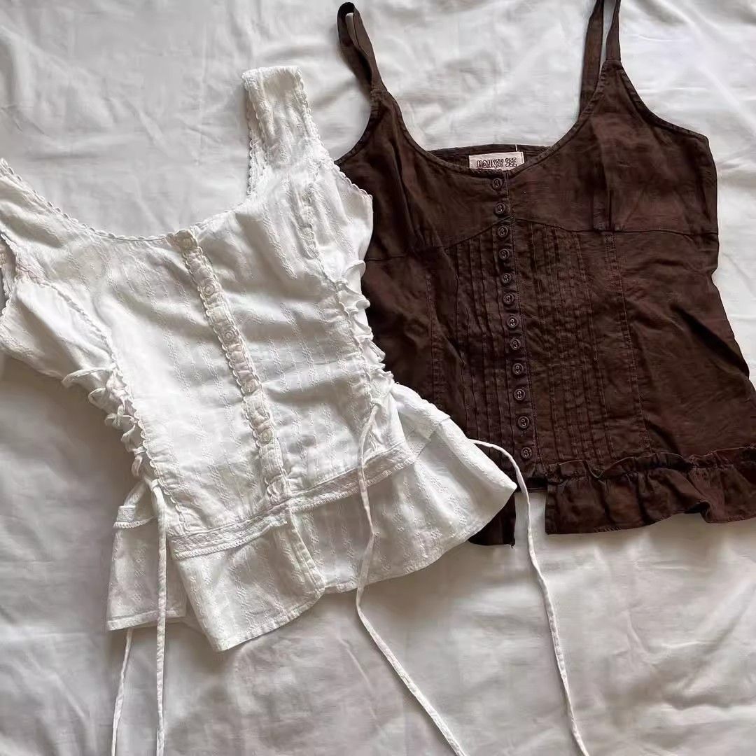 White jacquard sling