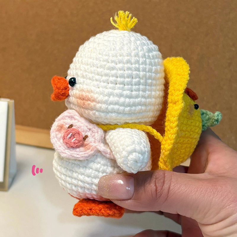 diy woolen duck material bag