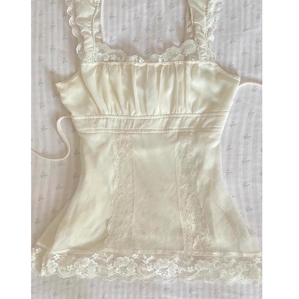 Pure lace camisole