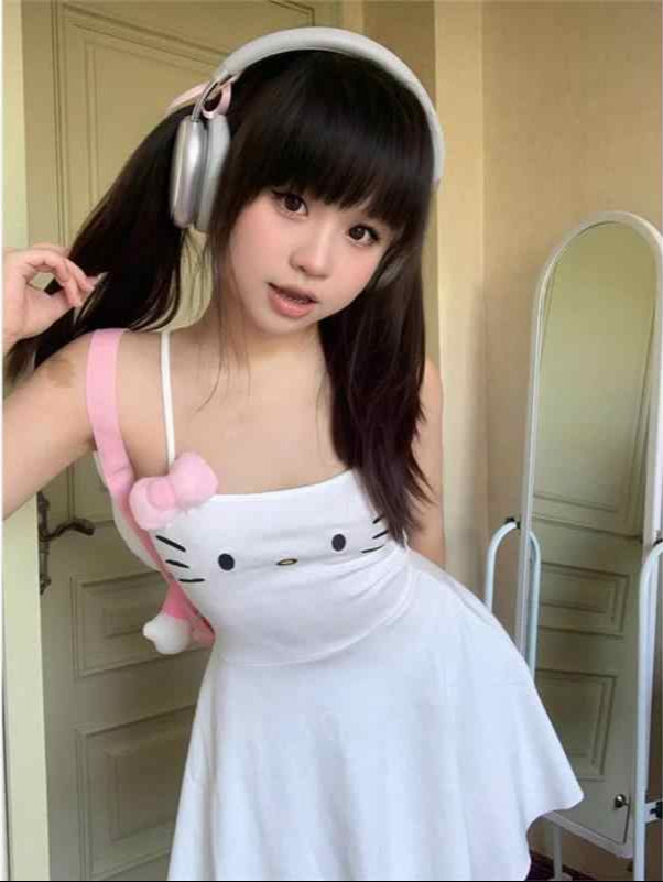 Kitty Suspender Dress
