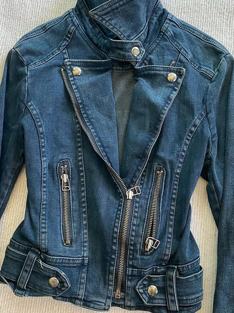 retro denim jacket