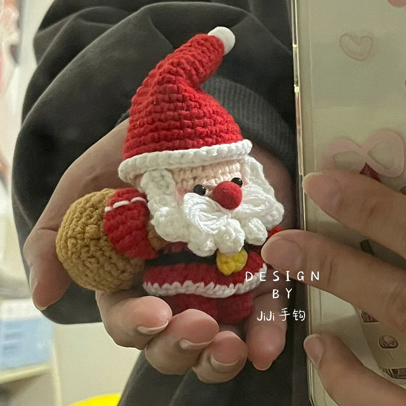 Christmas Santa Claus wool diy doll