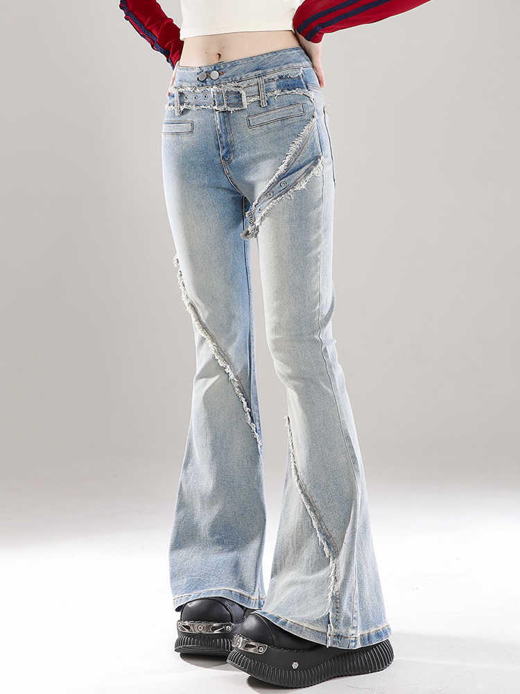 Coquette Designed Bootcut Jeans