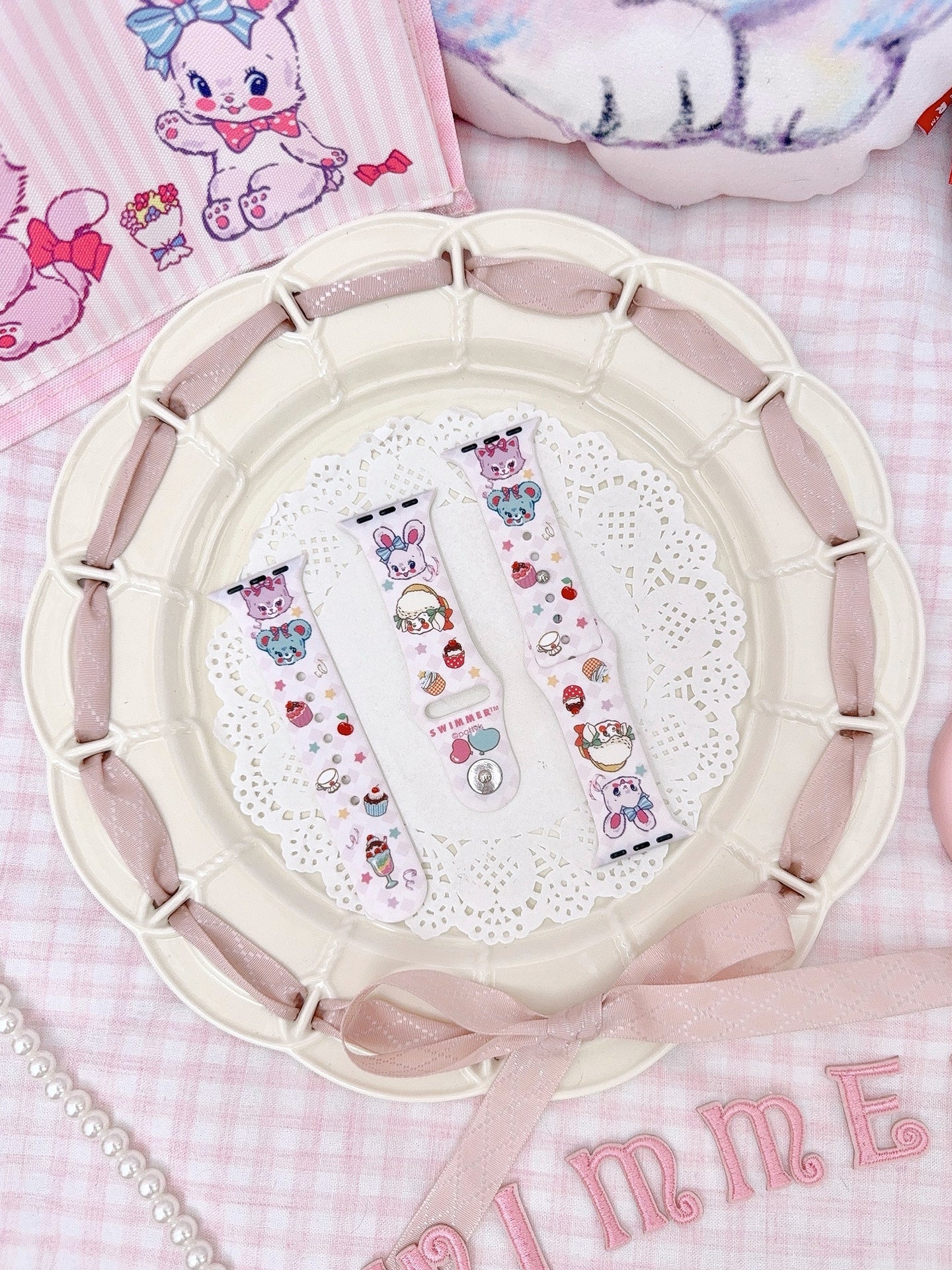 cute watch silicone strap