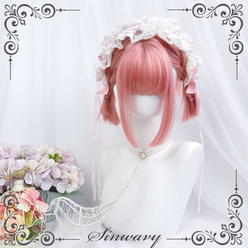 Pink Lolita Straight Wig