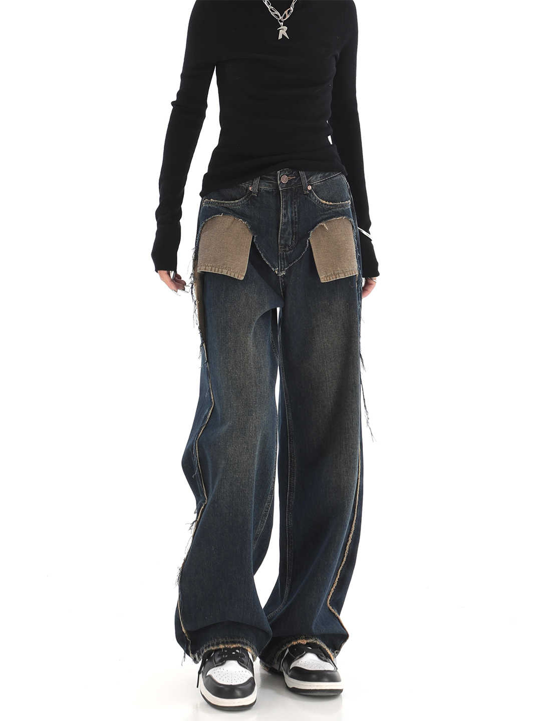 High Street Wide Leg Jeans