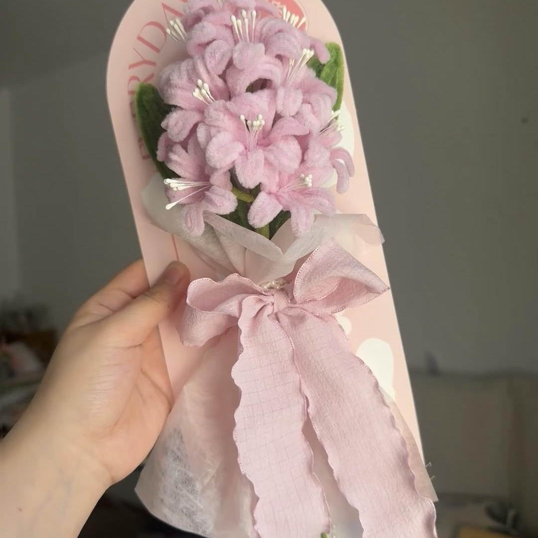 diy twisting flowers stick card