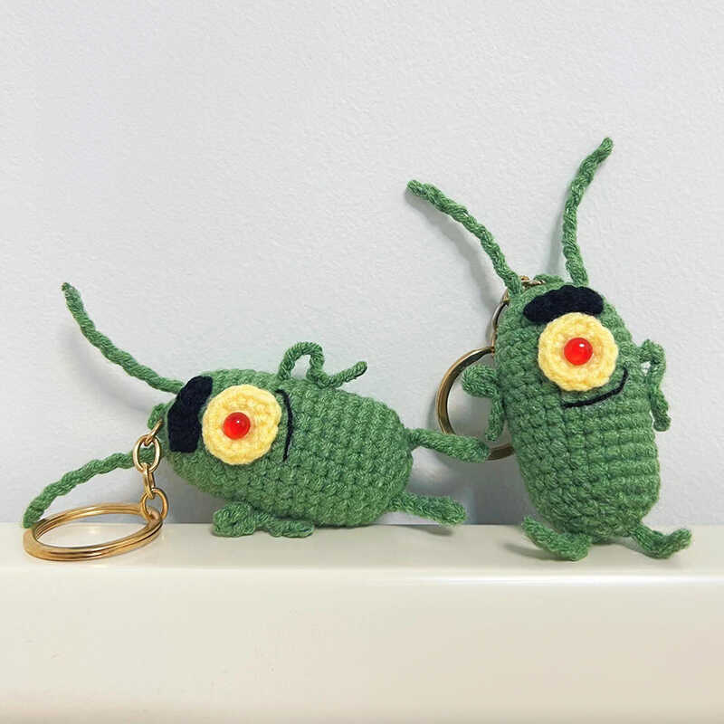 diy wool cartoon knitted doll