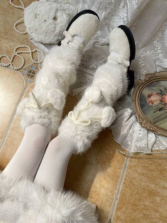 Plush Love Warm Leg Cover Socks