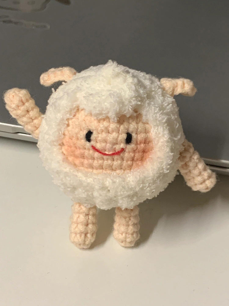 diy wool lamb doll