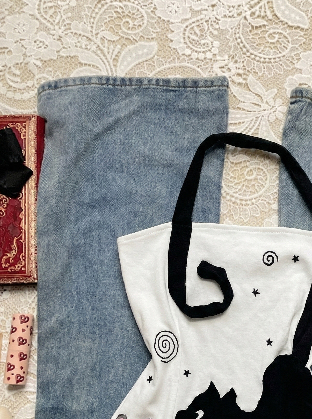 kawaii cat crop top