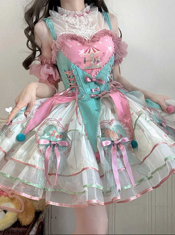 Heart Design Lolita Princess Dress