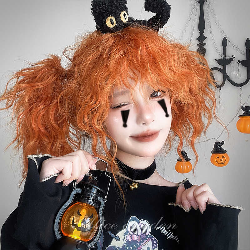 Halloween Pumpkin Wig