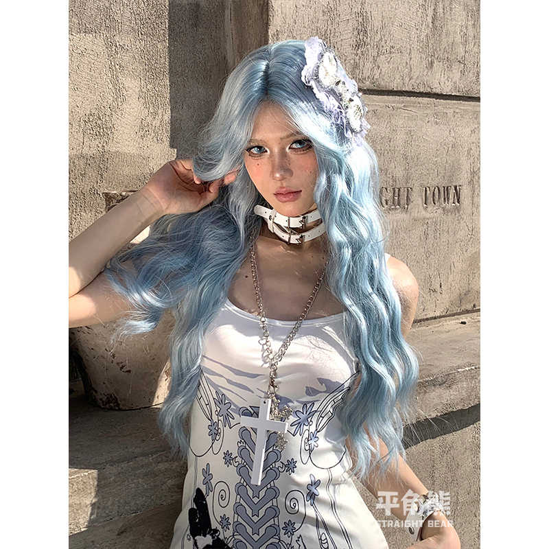 Blue Lace-feel JK Wig