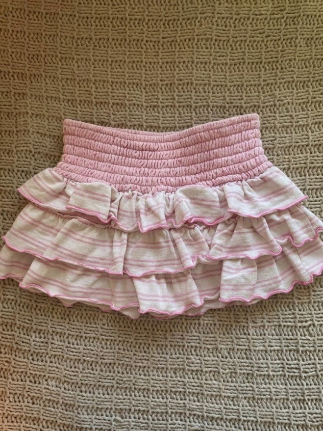 vintage pink cake skirt