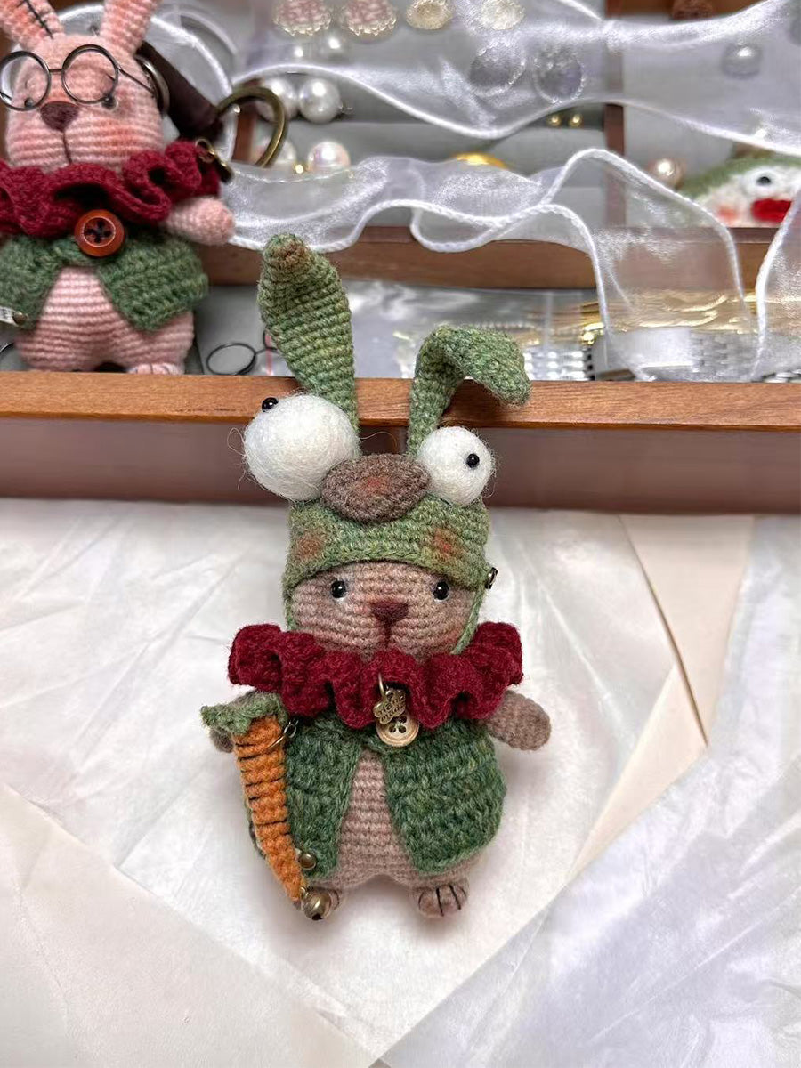 diy crochet material retro Rabbit Doll