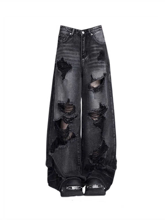 Grunge Ripped Jeans