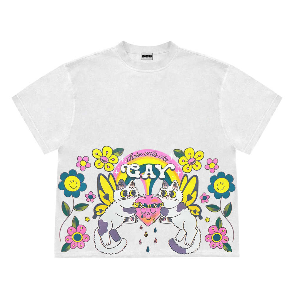 Indie Angel Cats Tee