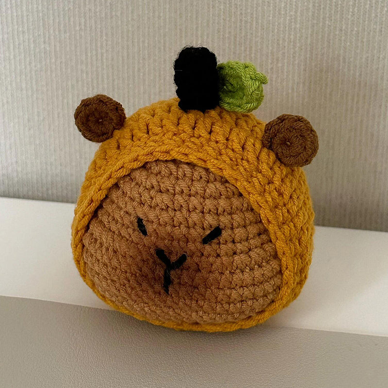 diy wool cute mini Capibara keychains