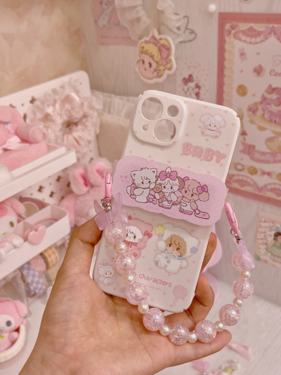 cute portable anti-lost mobile phone decorative clip