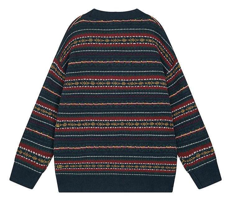 Maillard Retro Jacquard Fair Isle Cardigan