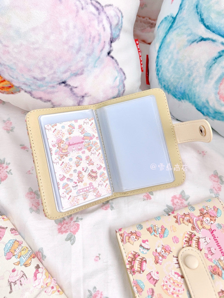 kawaii card pack with multiple card slots