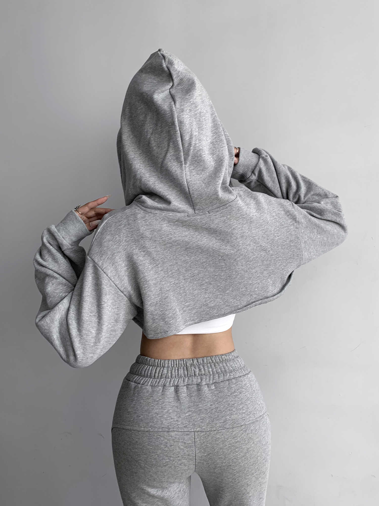 Acubi Short Hooded Sweatshirt