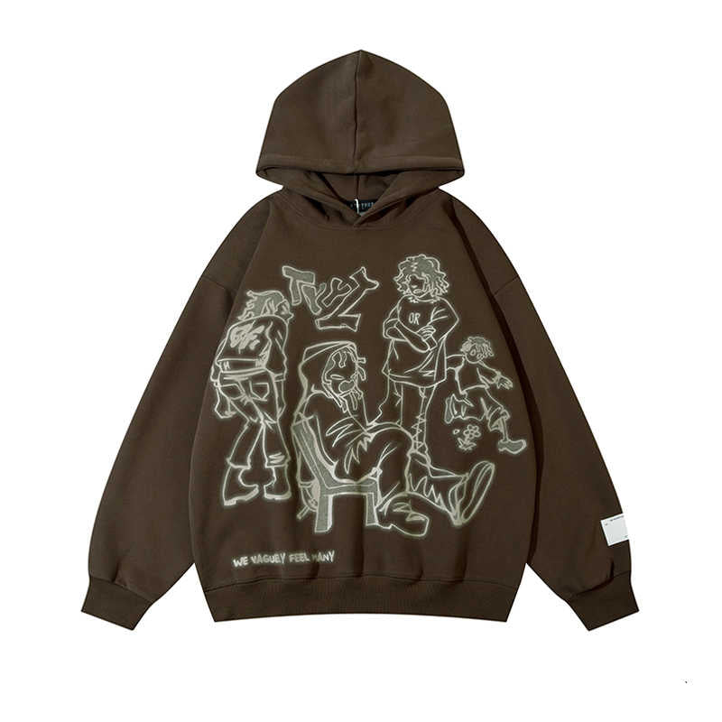 Y2K Street Hooded Sweatshirt