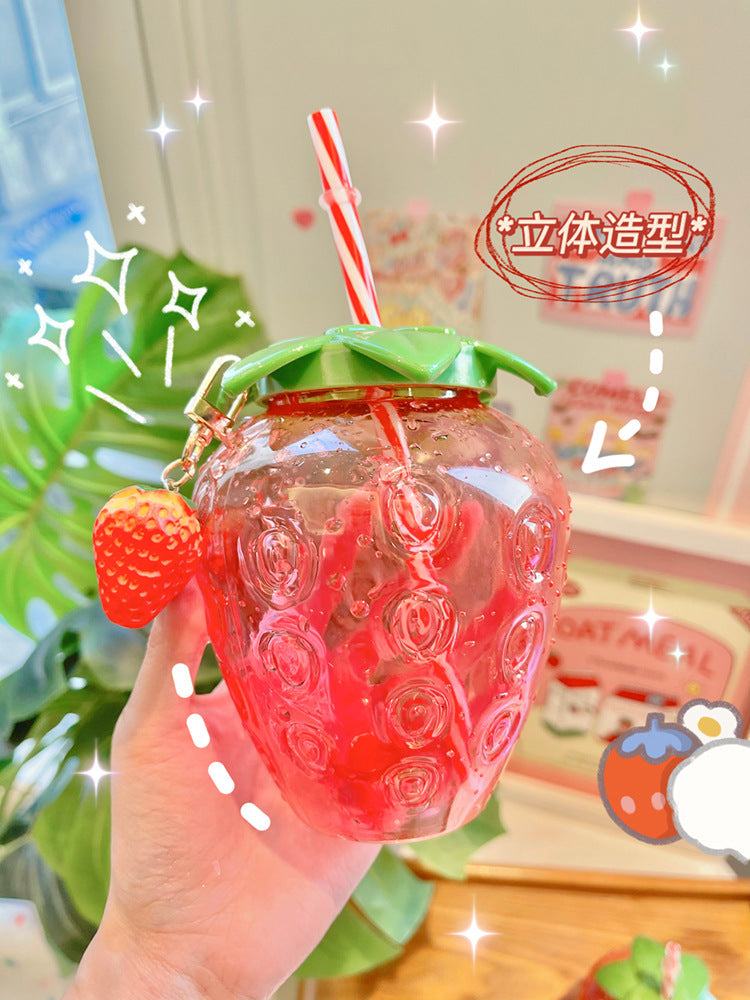 Ins style strawberry cup