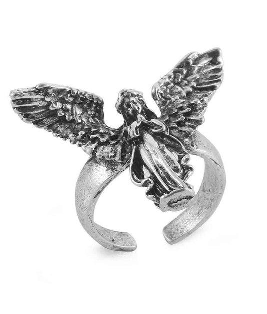 Grunge Vintage Angel Ring