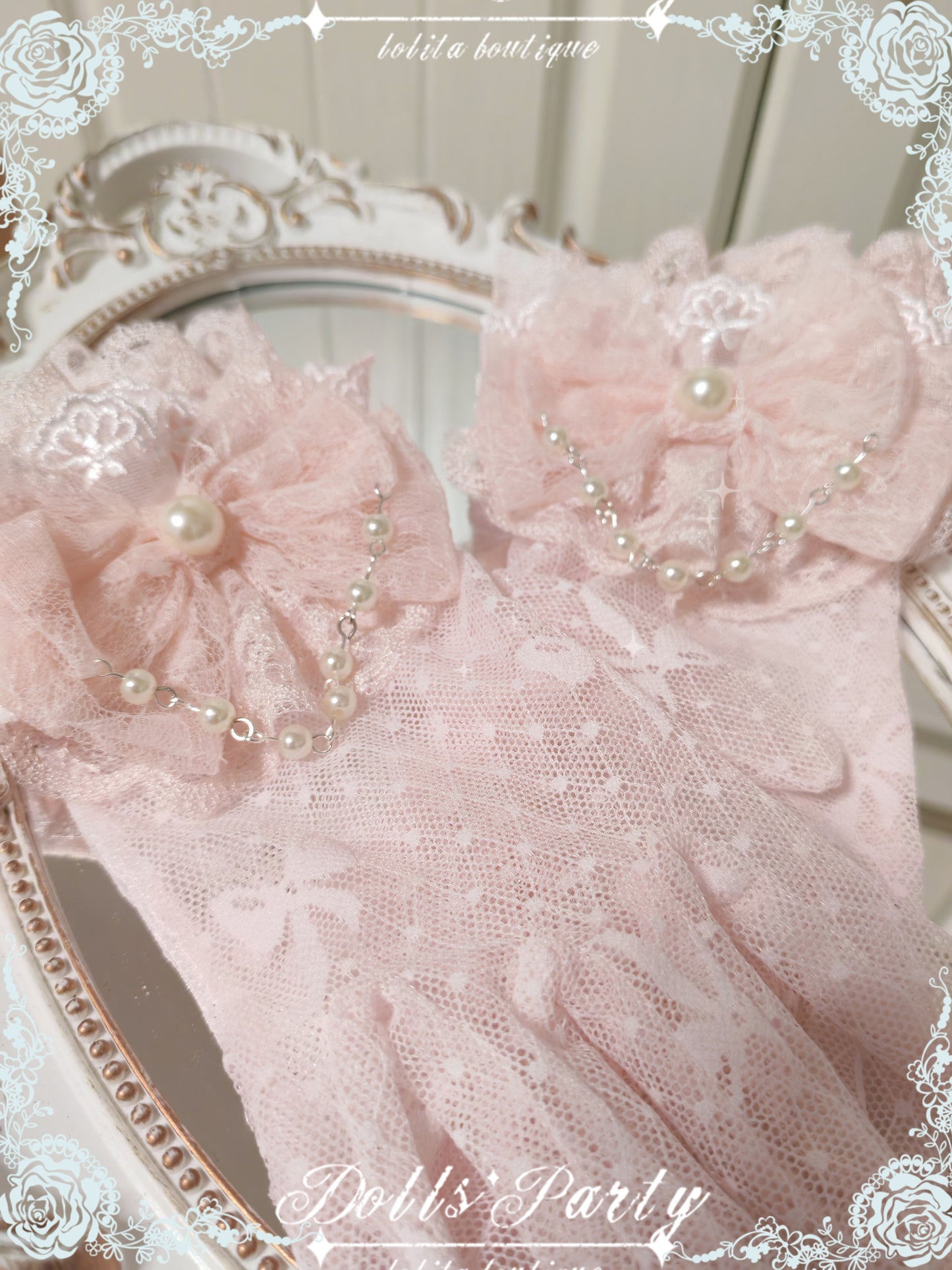 Lolita Handmade Lace Gloves