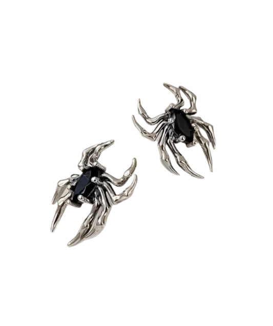 Gothic Retro Spider Earrings