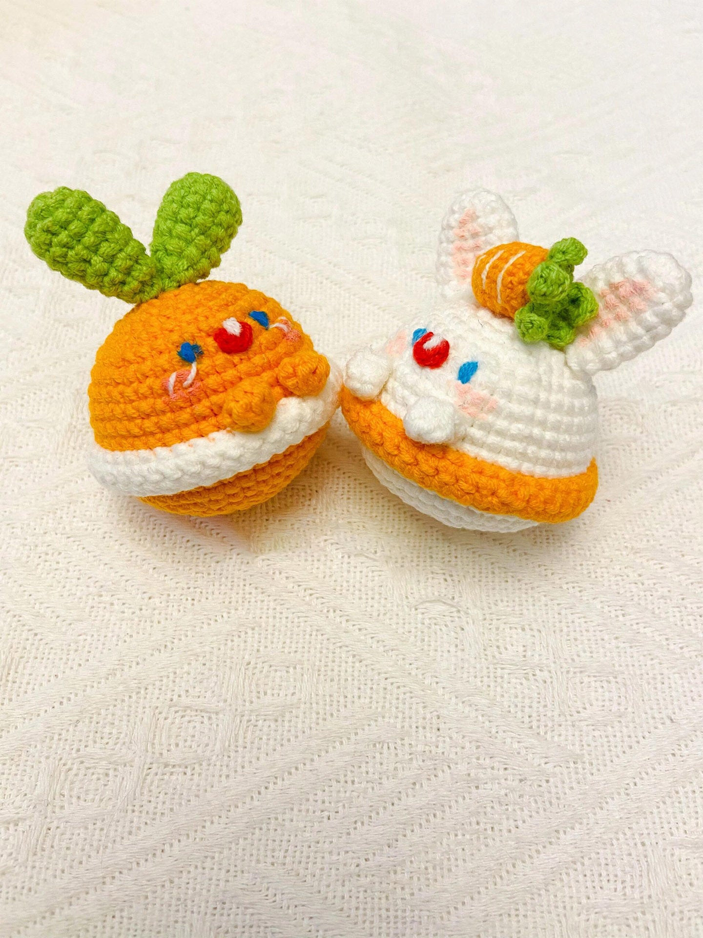 diy crochet cute carrot rabbit kit