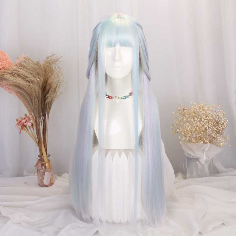 Gem Color Lolita Rainbow Wig