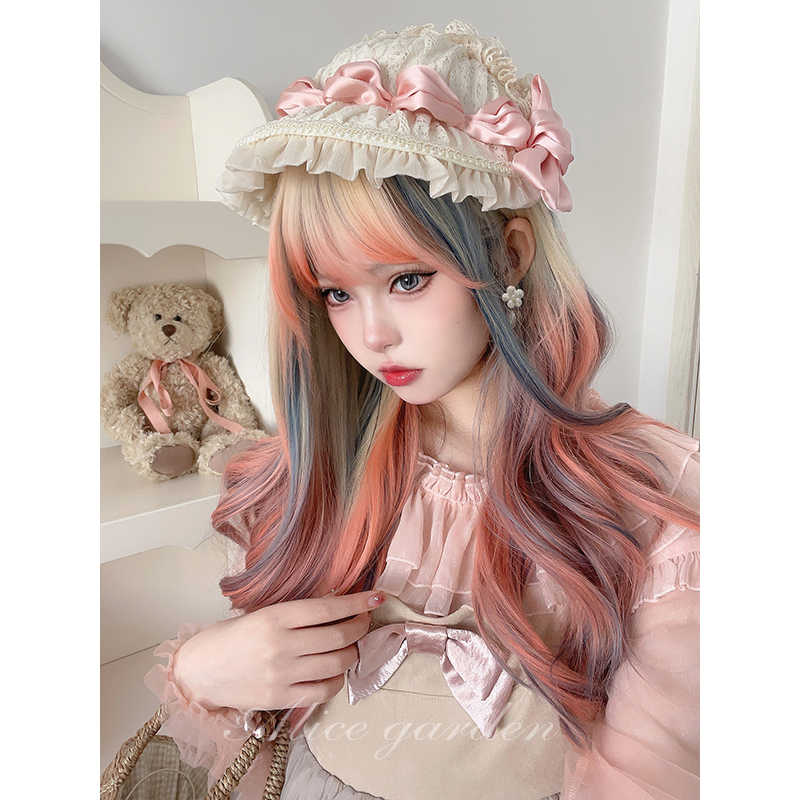 Lolita Lace Colorful Wig